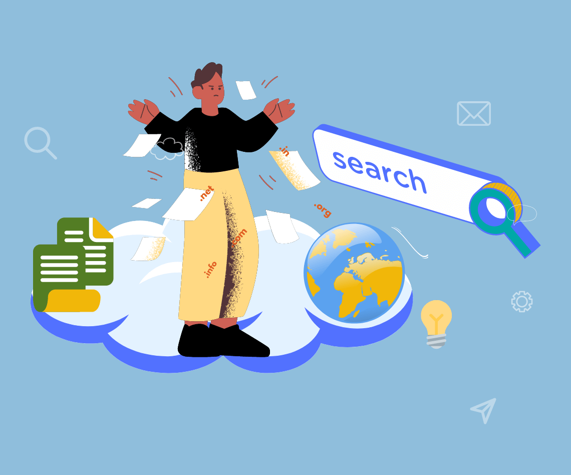 Compare tld and prices of top domain registrar in India